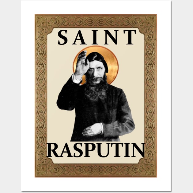 Saint Rasputin Wall Art by asimplefool